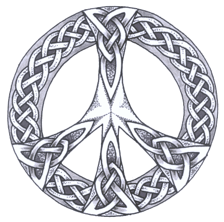 what is the celtic symbol for peace? amazon.com: pewter celtic peace sign 