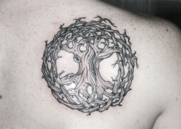 Barren Tree Tattoo