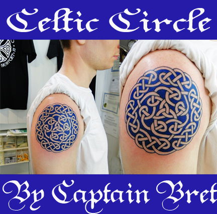 celtic mythology shoulder tattoos